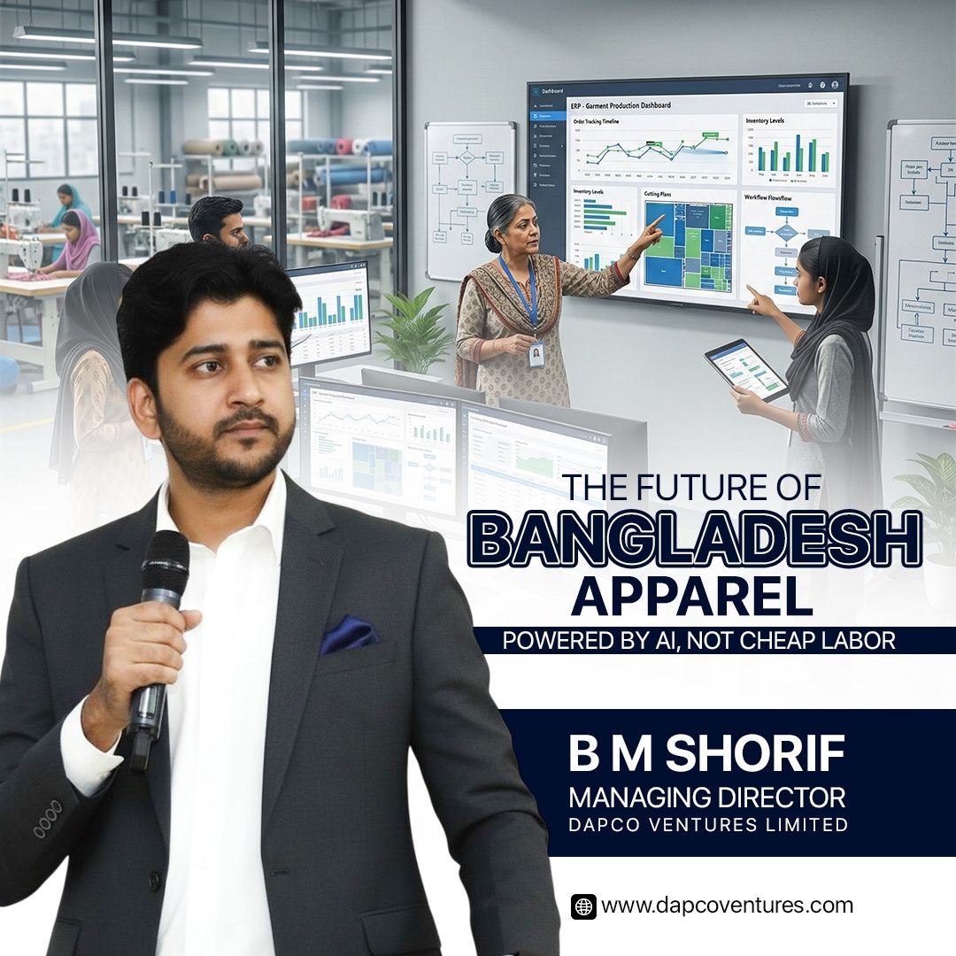 The Future of Bangladesh Apparel: Powered by AI, Not Cheap Labor