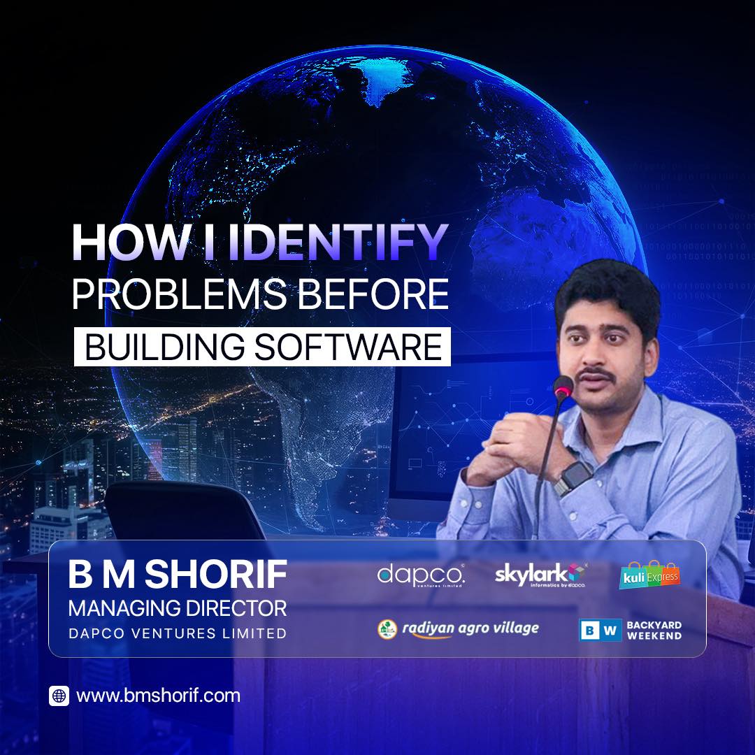 How I Identify Problems Before Building Software